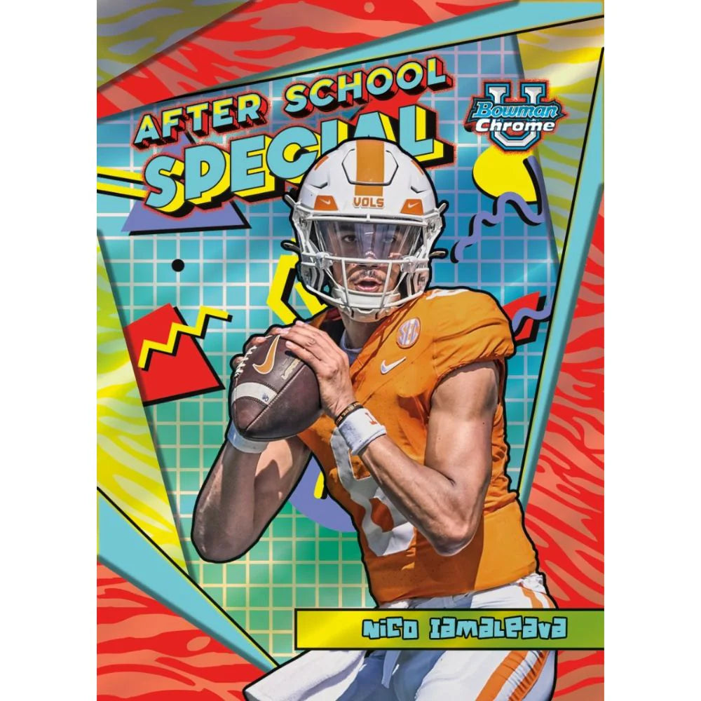 2024 Bowman Chrome University Football Monster Box (Winter Sale)