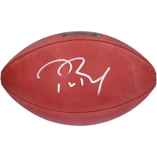 Tom Brady (New England Patriots) Super Bowl XXVIII autographed Duke game football w/ COA
