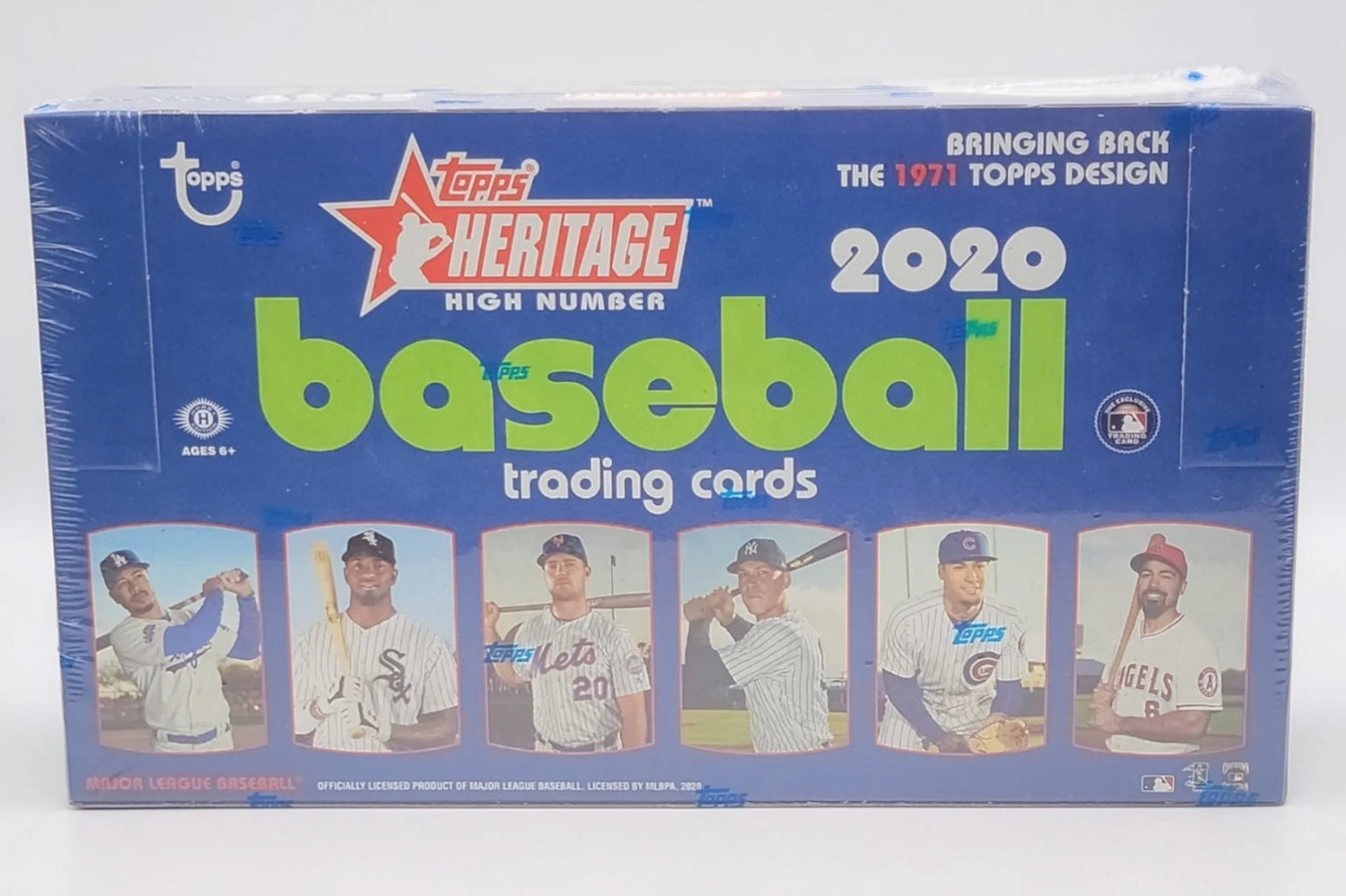 2020 Topps Heritage High Number Baseball Hobby Box