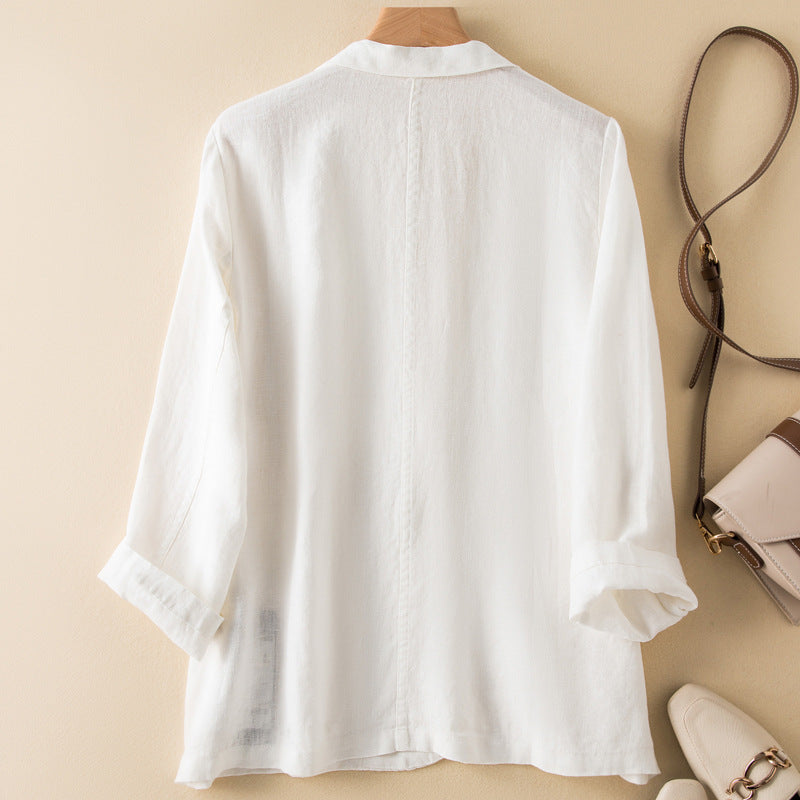 MARIAH LINEN BLAZER