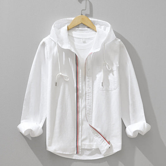 CASA LINEN HOODIE