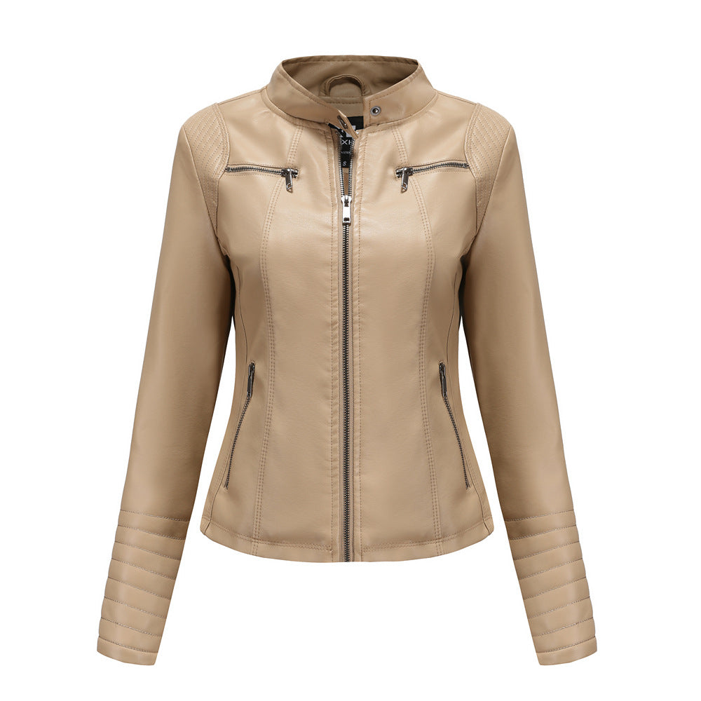 motorcycle zipper jacket