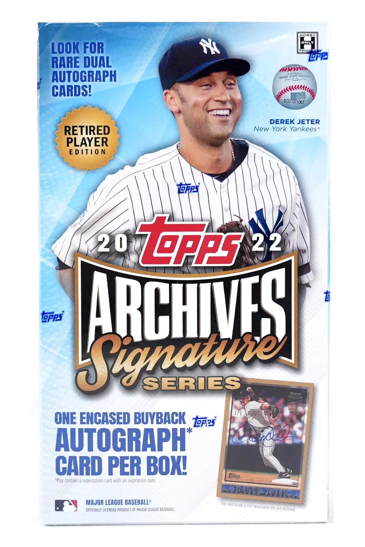 2022 Topps Archives Signature Edition Retired Baseball Hobby Box
