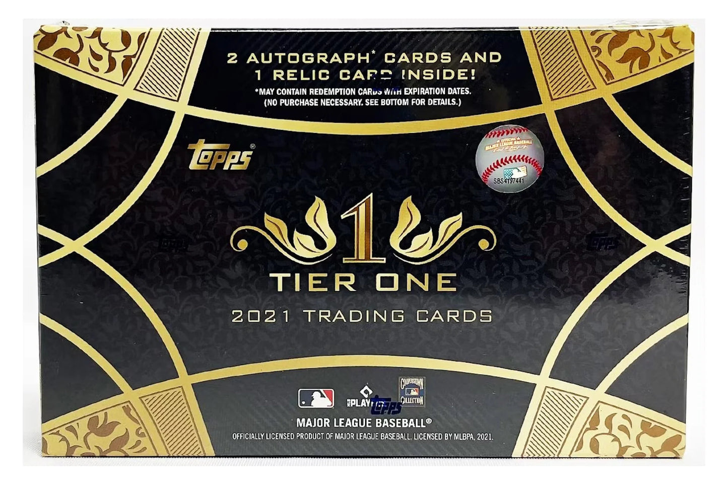 2021 Topps Tier One Baseball Hobby Box