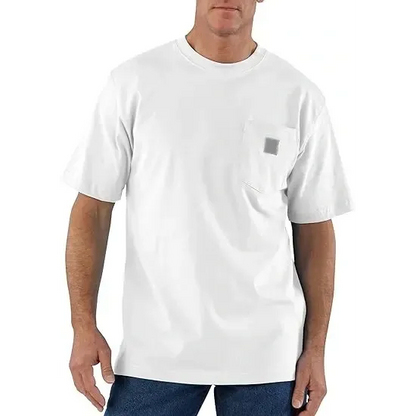 🔥Last Day Promotion! Men's K87 Workwear Loose Fit Heavyweight Short-Sleeve Pocket T-Shirt (Also Available in Big & Tall)