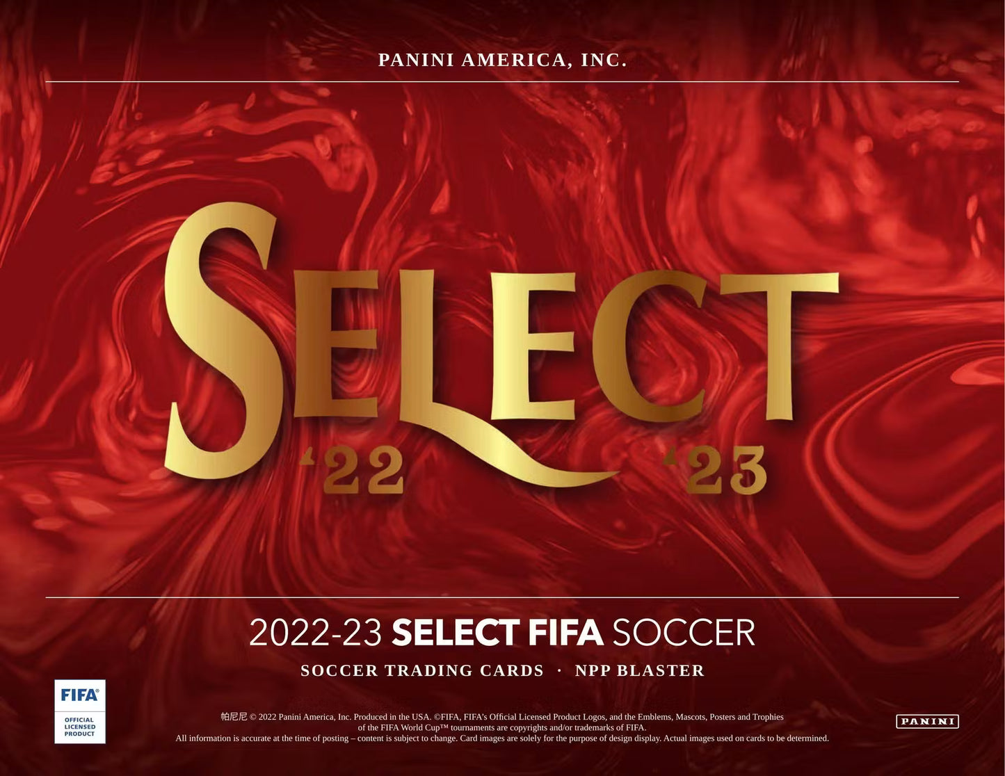 2022/23 Panini Select FIFA Soccer Blaster Box
