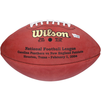 Tom Brady (New England Patriots) Super Bowl XXVIII autographed Duke game football w/ COA