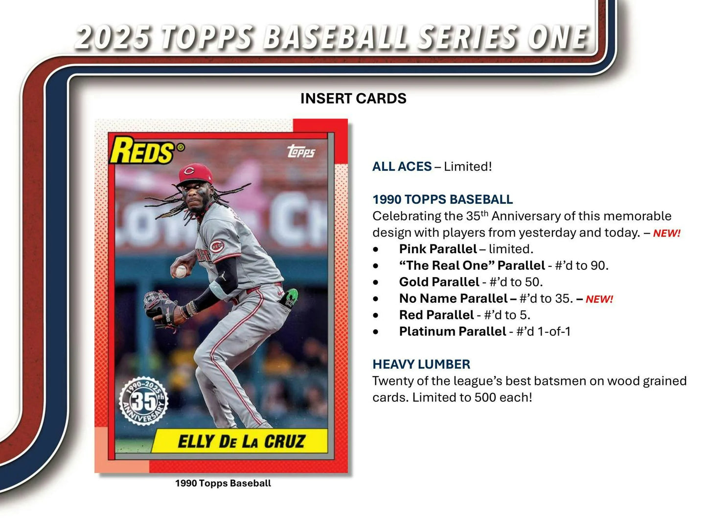 2025 Topps Series 1 Baseball 40-Card Jumbo Hobby Pack