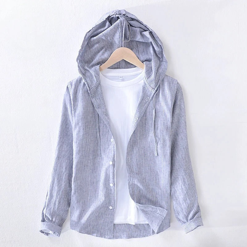 MONA LINEN HOODIE