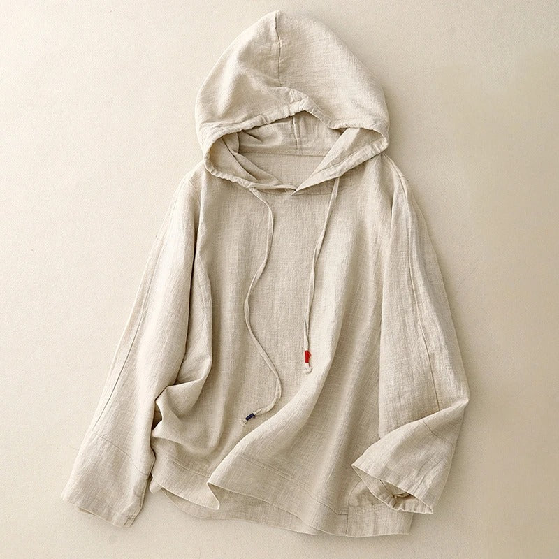 LORIAL LINEN HOODIE