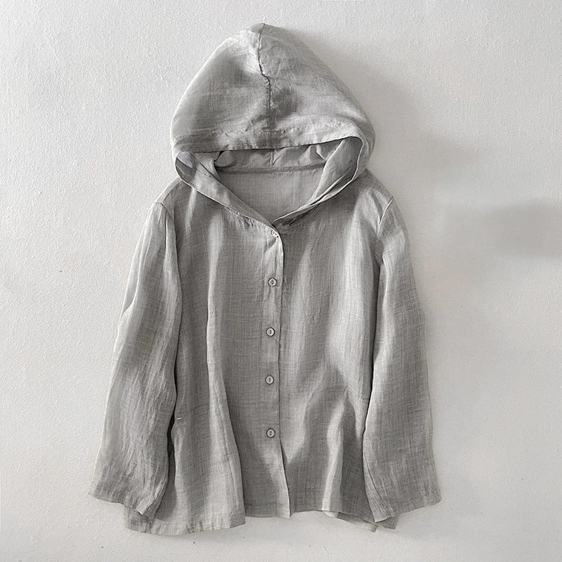 LIVA LINEN HOODIE