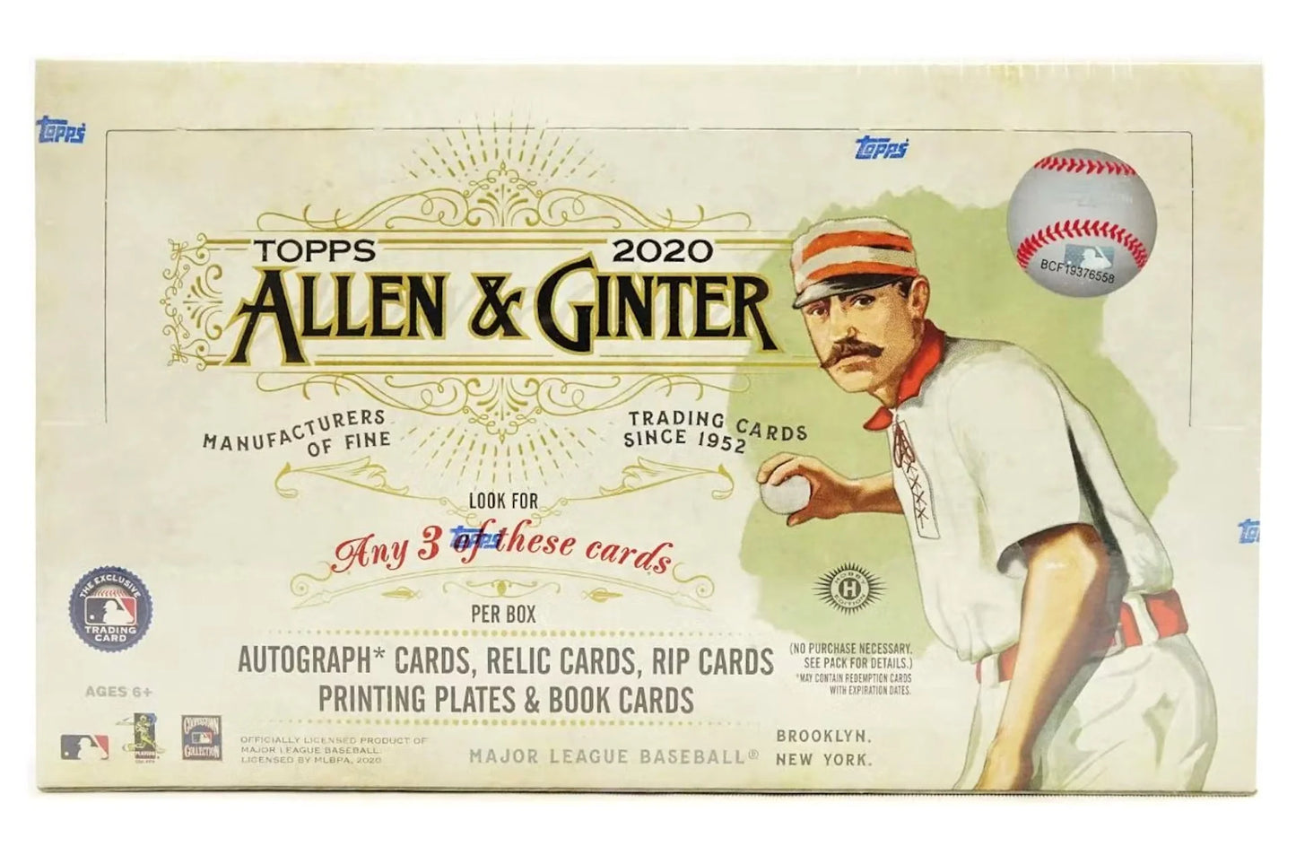 2020 Topps Allen & Ginter Baseball Hobby Box