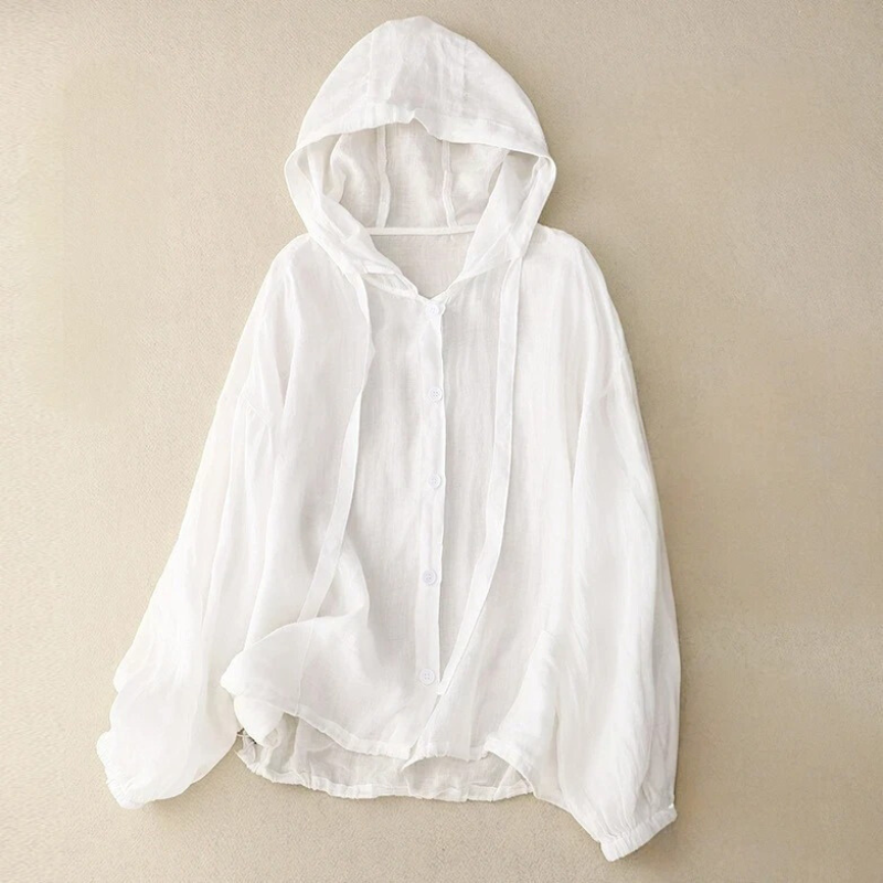 ARTERA LINEN HOODIE