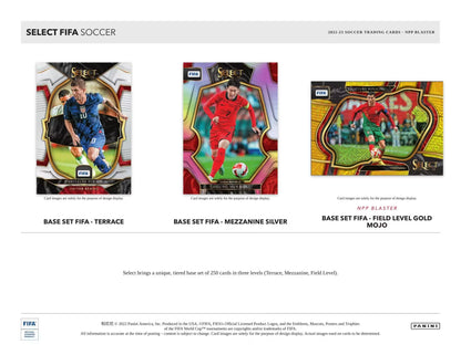 2022/23 Panini Select FIFA Soccer Blaster Box