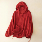 ARTERA LINEN HOODIE