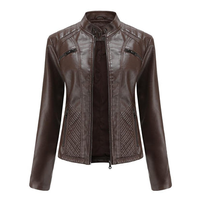 Lady Short Jacket Spring Jacket Motor Biker