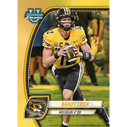 2024 Bowman Chrome University Football Monster Box (Winter Sale)