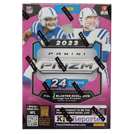 2023 Panini Prizm Football Blaster Box (Orange Ice Prizms)