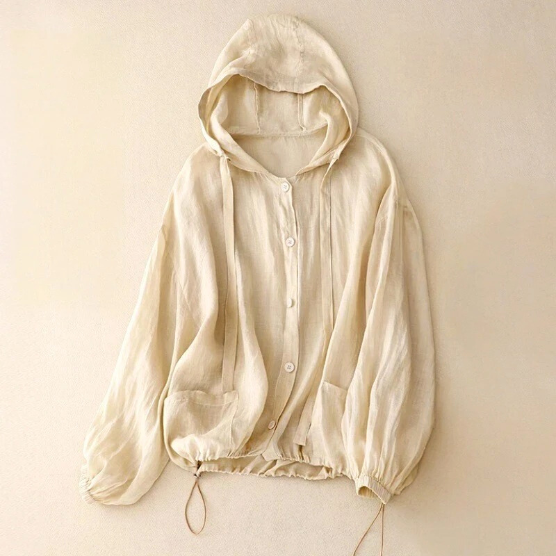 ARTERA LINEN HOODIE
