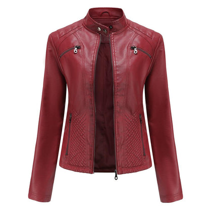 Lady Short Jacket Spring Jacket Motor Biker
