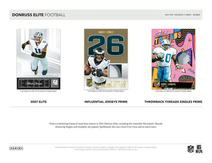 2025 Panini Donruss Elite Football Hobby Pack (7/25)