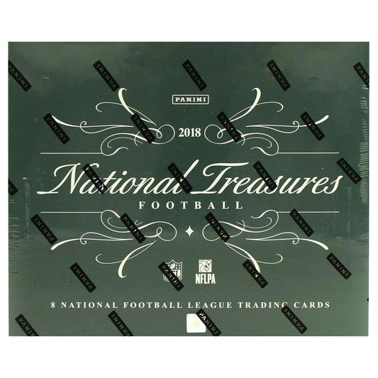2018 Panini National Treasures Football Hobby Box