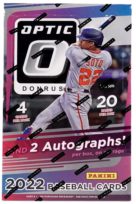 2022 Panini Donruss Optic Baseball Hobby Box