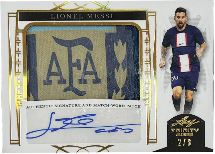 2022 Leaf Trinity Soccer Hobby Box
