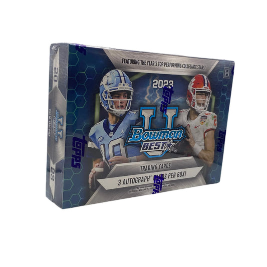 2023 Bowman Best University Football Breakers Delight Hobby Box