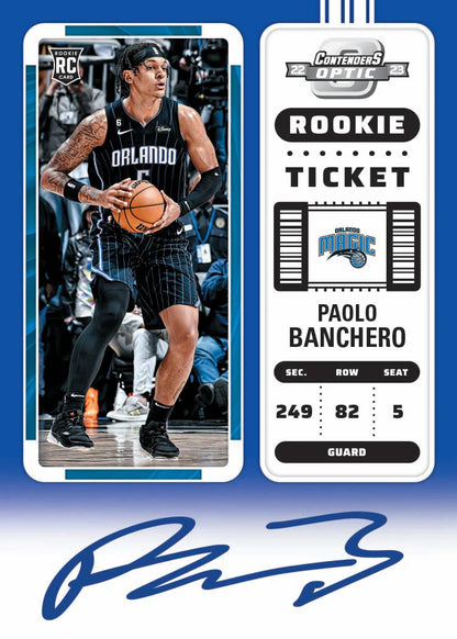 2022/23 Panini Contenders Optic Basketball Hobby Box