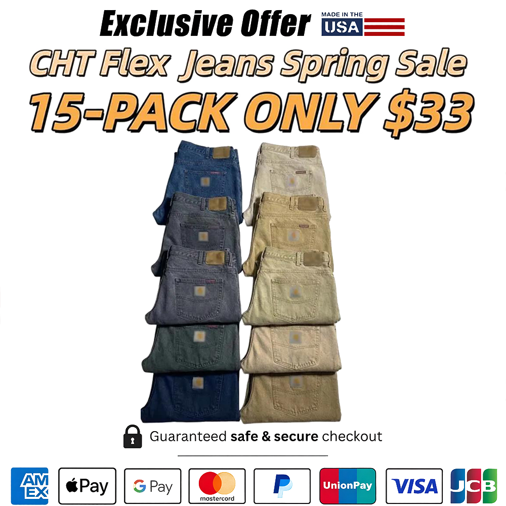 Last Day Promotion 🔥Men's Flex Jeans with 7 Pockets