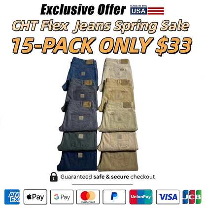 Last Day Promotion 🔥Men's Flex Jeans with 7 Pockets