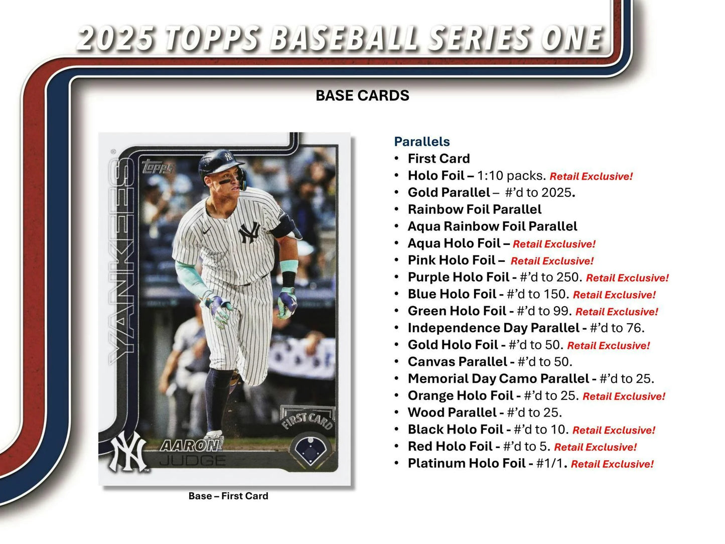 2025 Topps Series 1 Baseball 40-Card Jumbo Hobby Pack