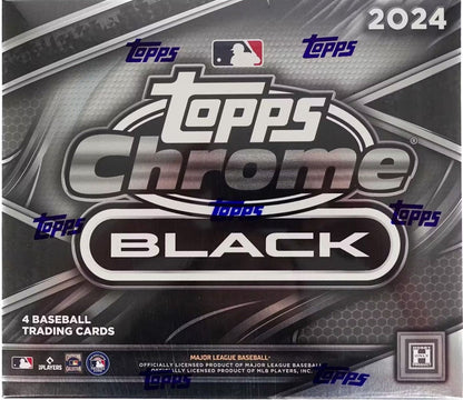 2024 Topps Chrome Black Baseball Hobby Box