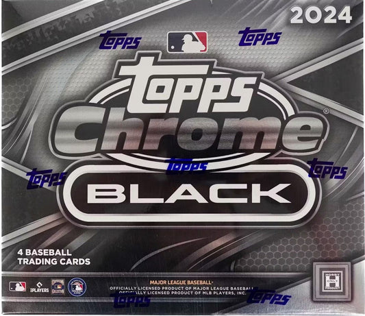2024 Topps Chrome Black Baseball Hobby Box