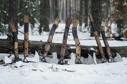 Small Bearded Viking axe • Shipping from the USA 7 days delivery