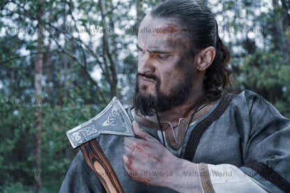 Custom Celtic axe