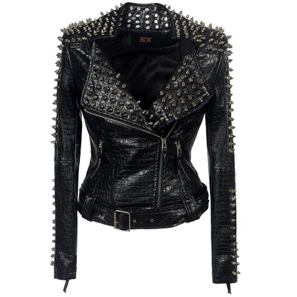 Studded Leather Jacket