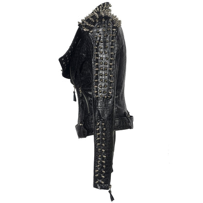 Studded Leather Jacket