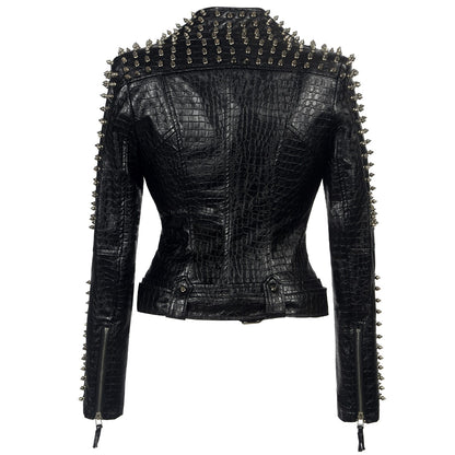 Studded Leather Jacket