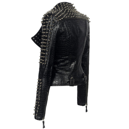 Studded Leather Jacket