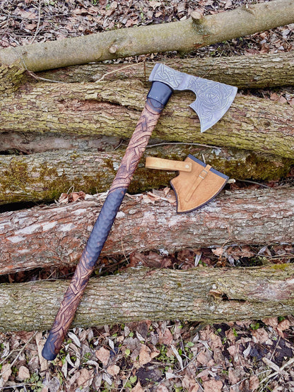 Large Engraved Axe