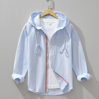 CASA LINEN HOODIE