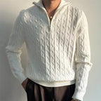 RENZO HALF-ZIP SWEATER
