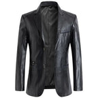 RICHY LEATHER BLAZER