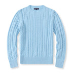 CABLE WOOL SWEATER