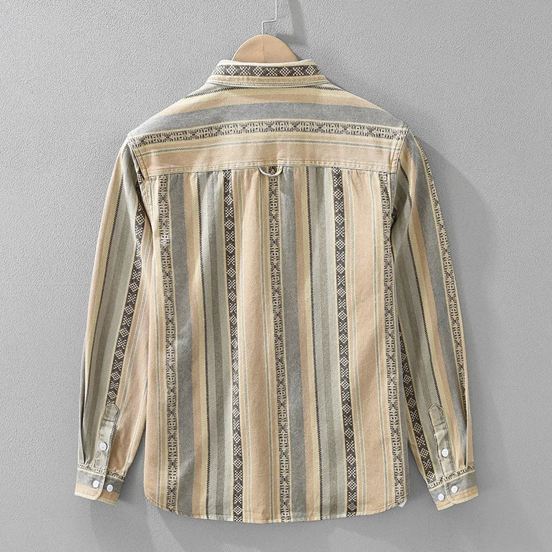 MOLANA™ VINTAGE LINEN SHIRT