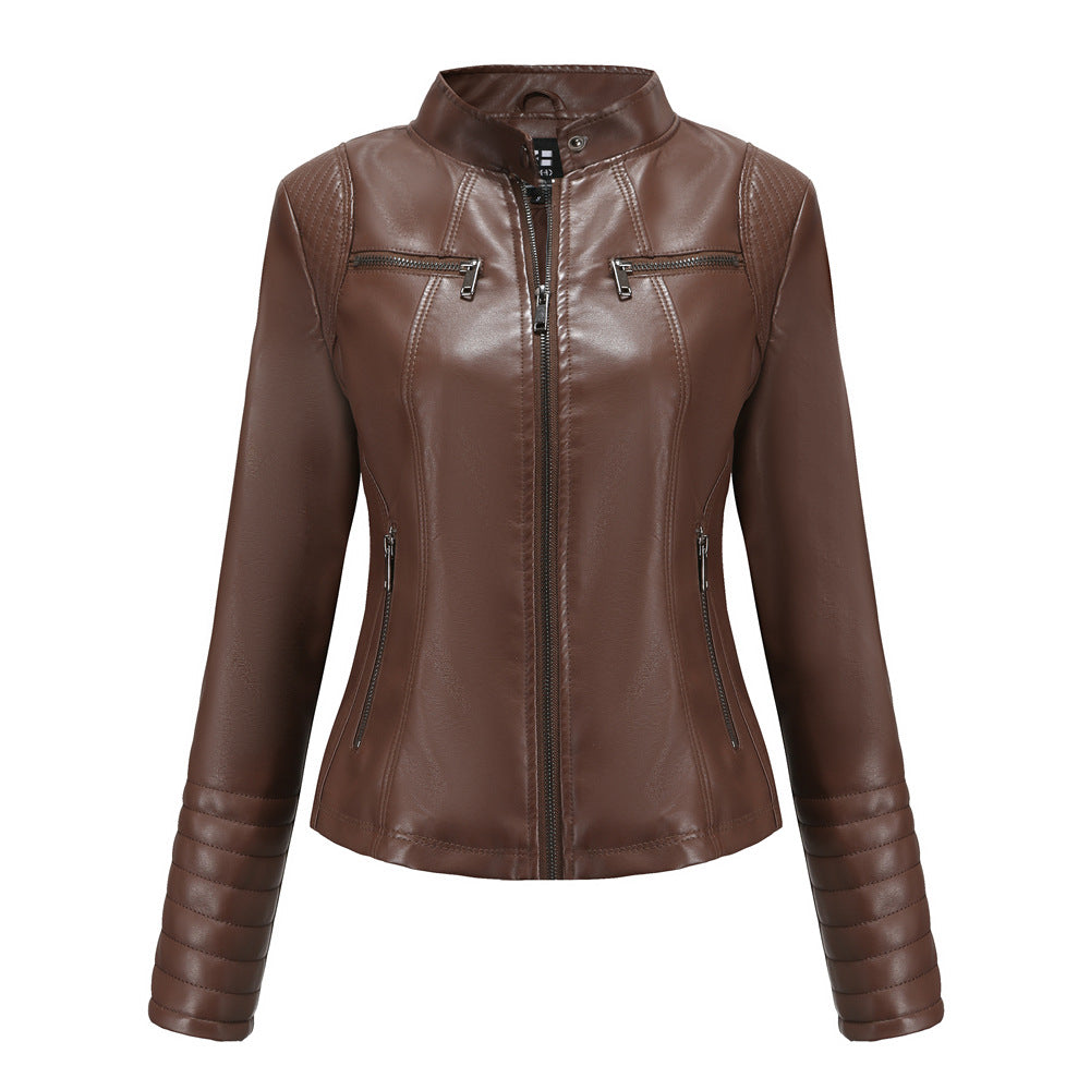 motorcycle zipper jacket