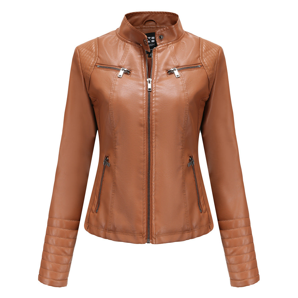 motorcycle zipper jacket