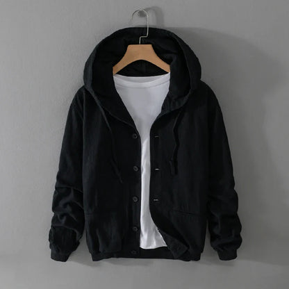 NOAM LINEN HOODIE